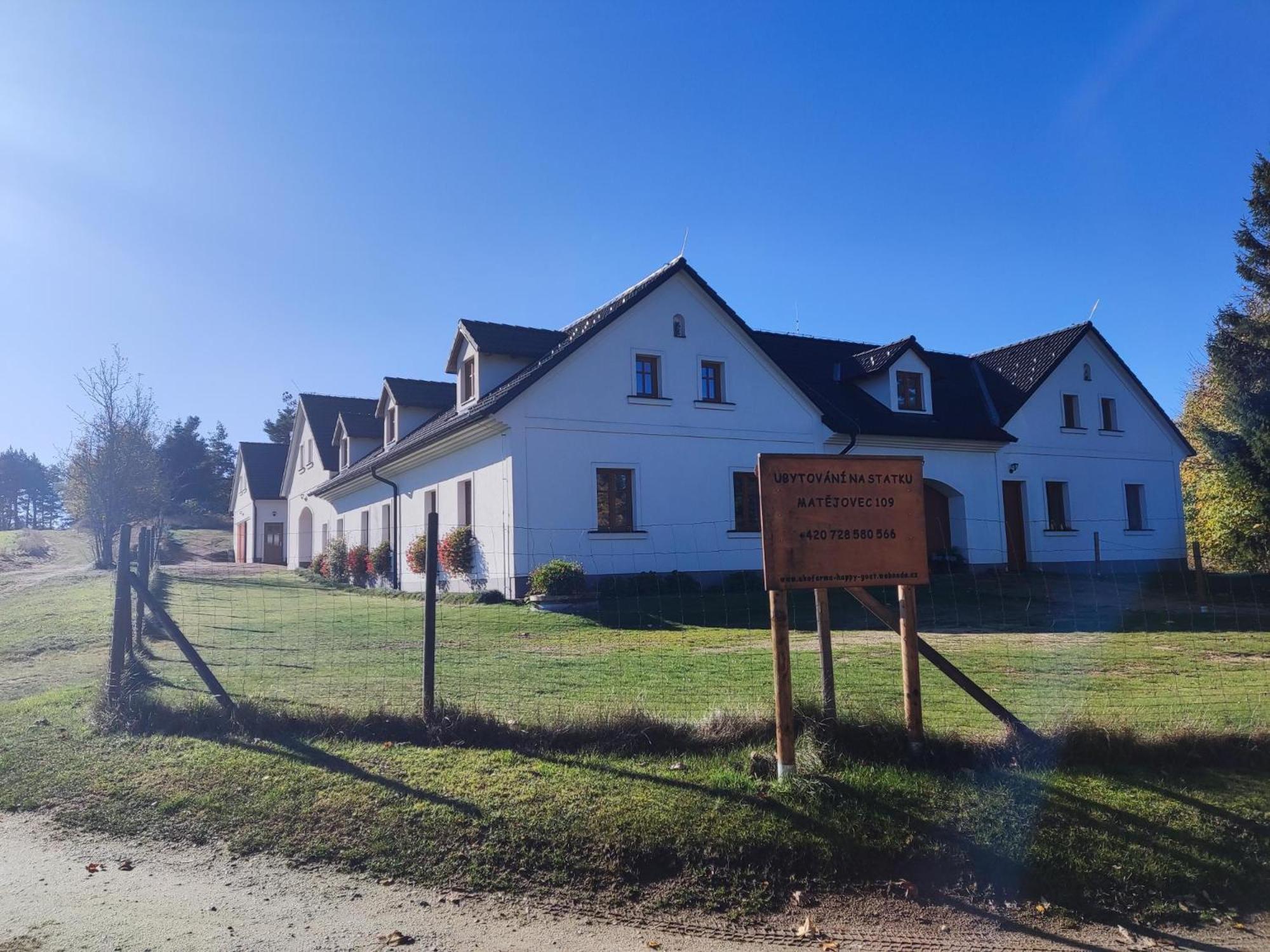 Matějovec 109&Ubytování Na statku Cesky Rudolec Exterior foto